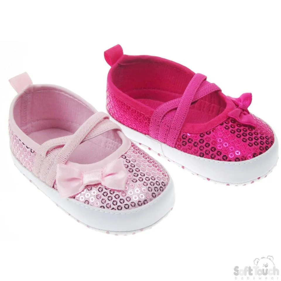 GIRLS SEQUIN SHOES (B2014)