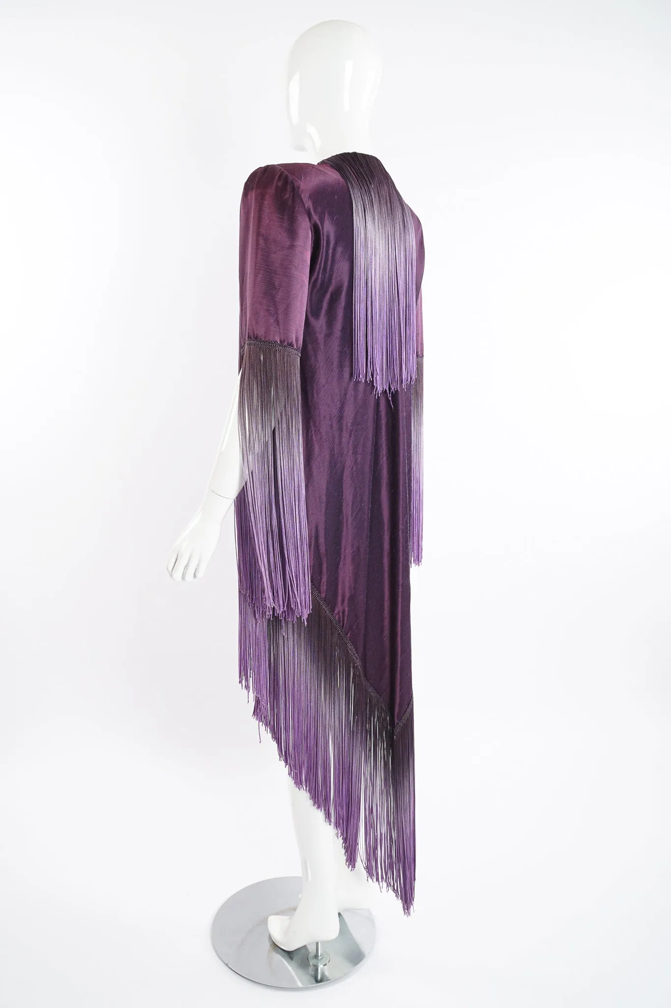 Ombré Fringe Shawl Jacket
