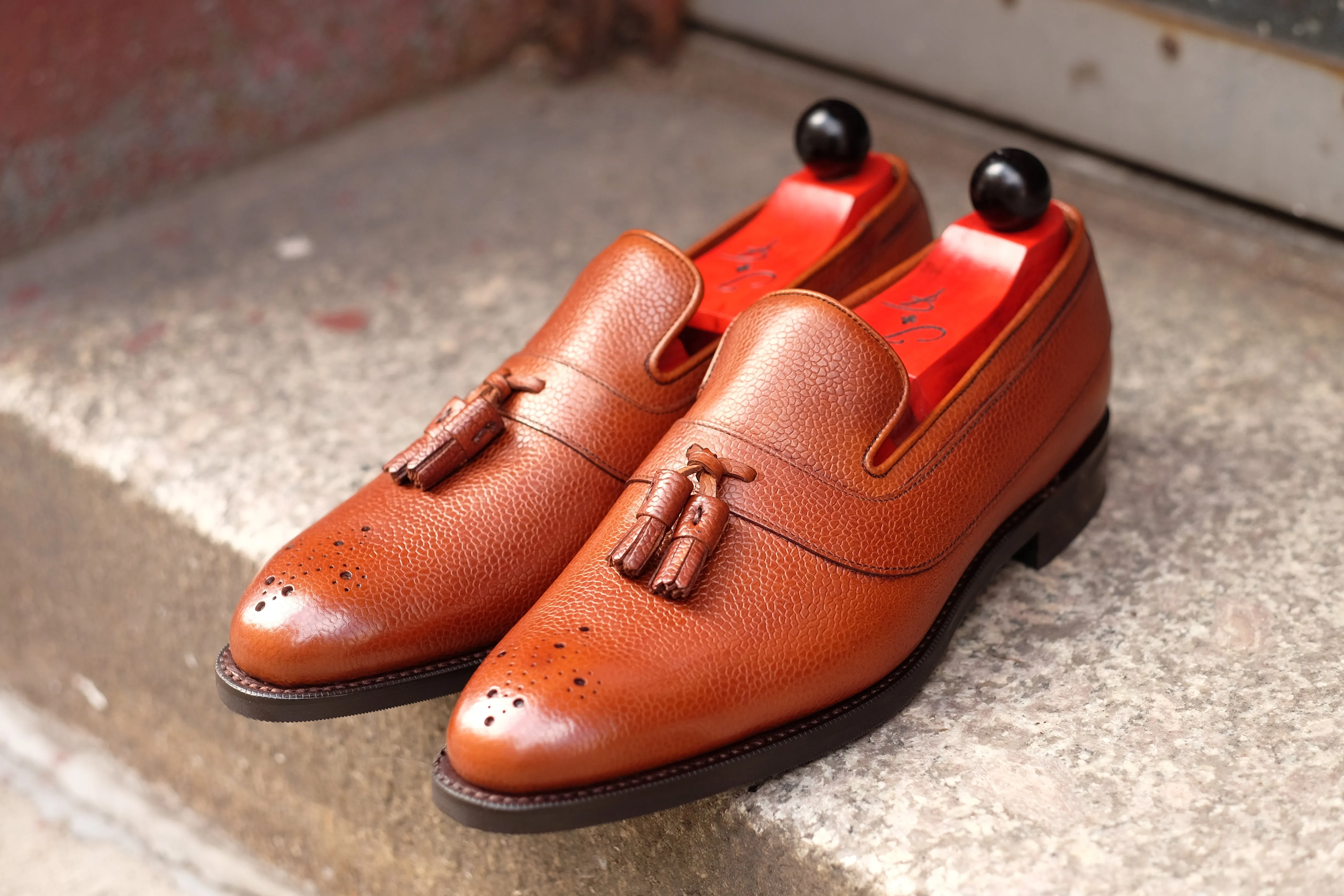 Walla Walla - MTO - Tan Grain - NGT Last - Single City Rubber Sole